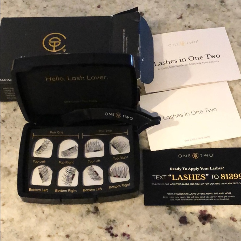 One Two Lash magnetic lashes!